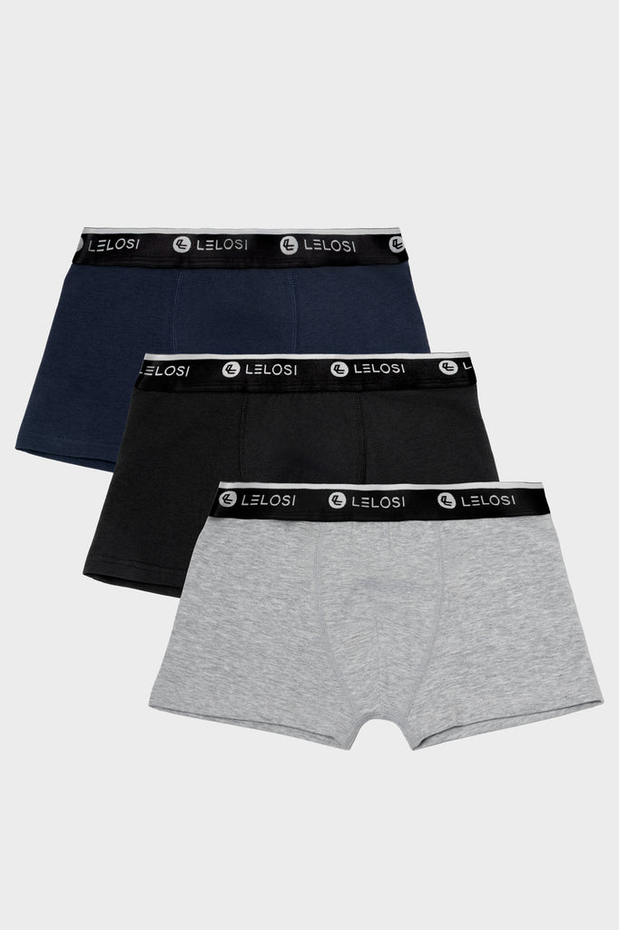lelosi set de boxers infantiles groppo (paquete de 3) 0