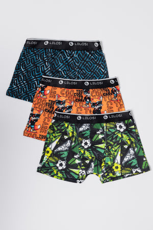 lelosi set de bóxers para niños toocool (paquete de 3) 1