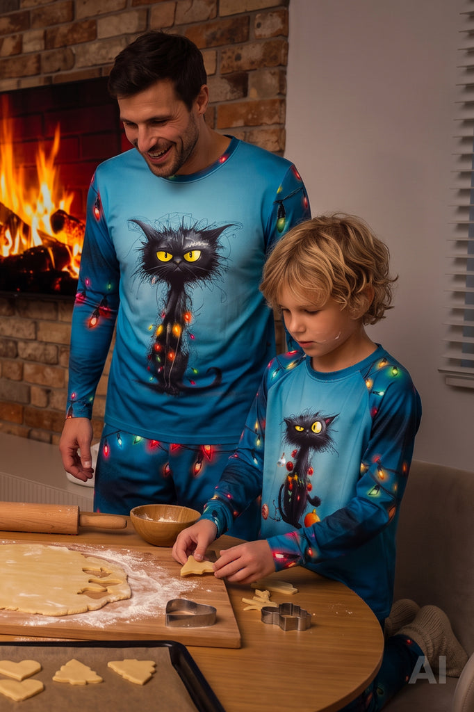lelosi pijama para hombre catvibe 0