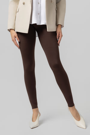 lelosi leggings essential+ brun 1