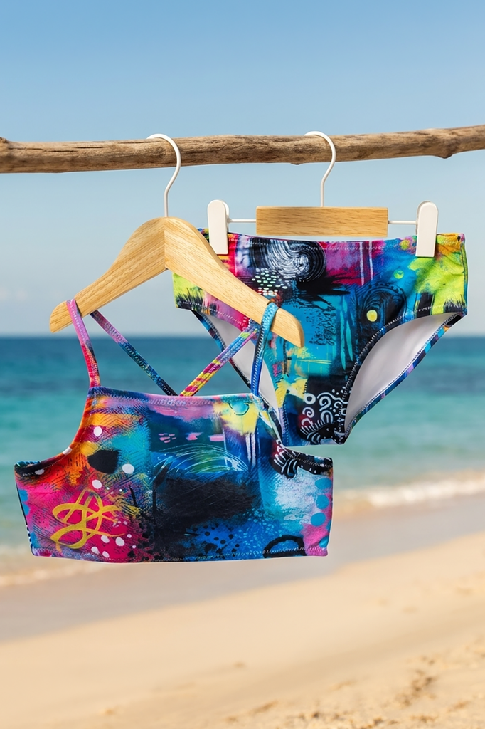 lelosi bikini de dos piezas para niñas altiani 0