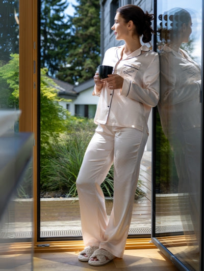 Pijamas largos de dos piezas