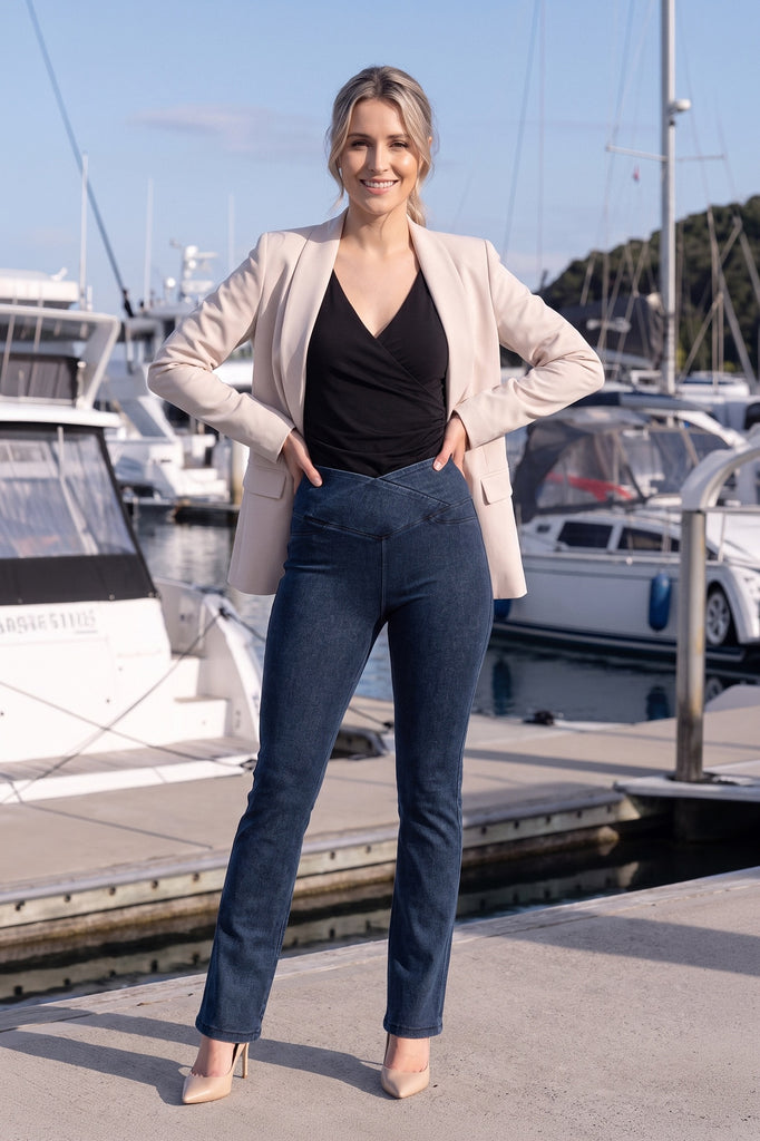 lelosi pantalones lelojeans bootcut lincoln 0