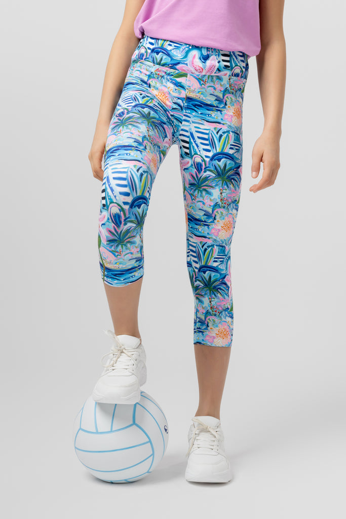 lelosi leggings capri para niños aisha 0