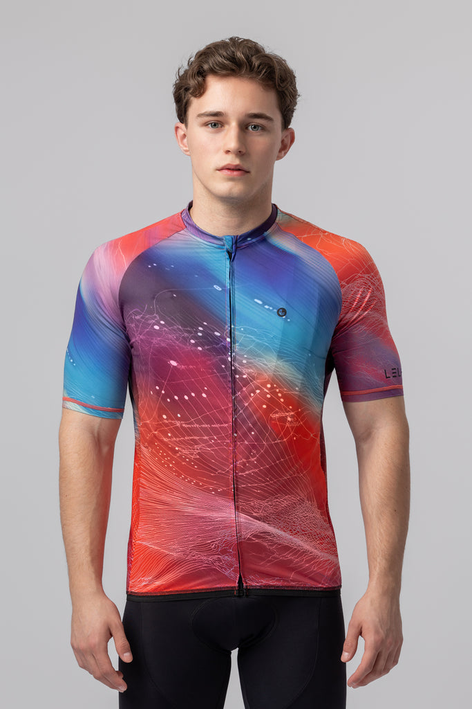 lelosi camiseta de ciclismo para hombre giro 0