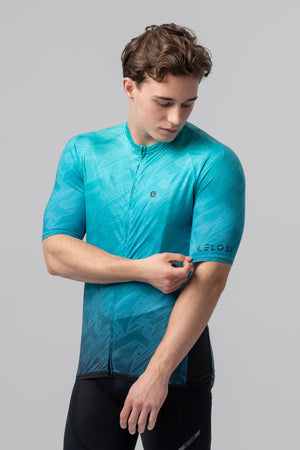 lelosi camiseta de ciclismo para hombre tour 1