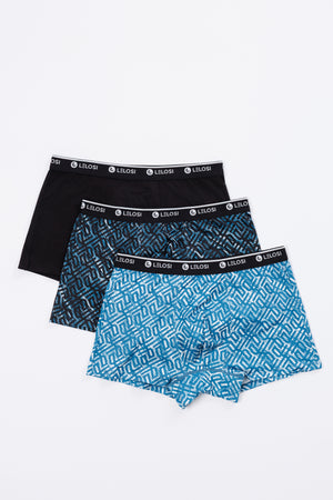 lelosi set de bóxers para hombre cambridge (paquete de 3) 1