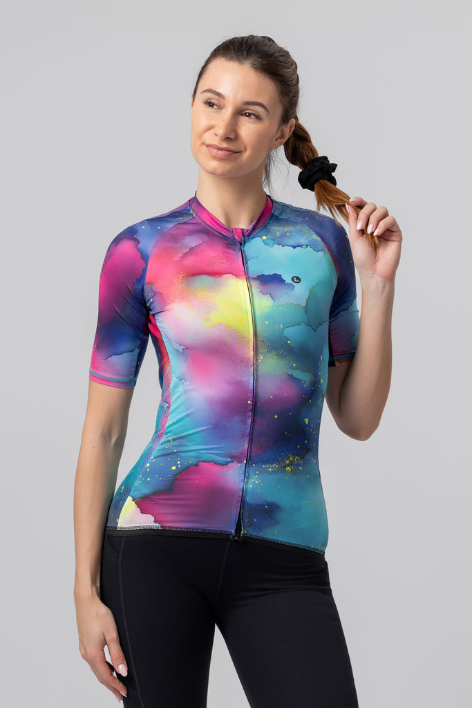 lelosi camiseta de ciclismo gira 0