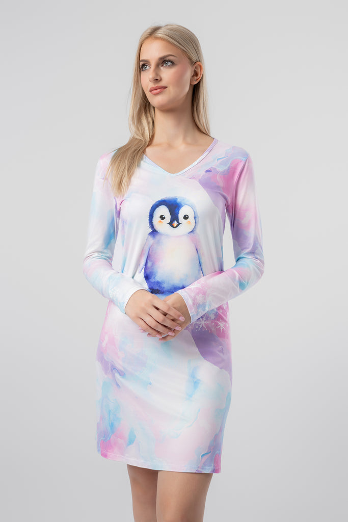 lelosi camiseta para dormir penguiny 0