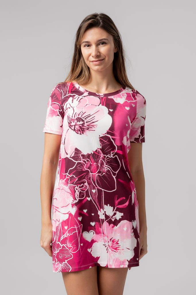 lelosi camisón corto floriana 0