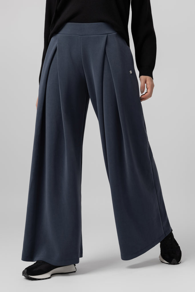 lelosi pantalones chicline relaxed azurea 0