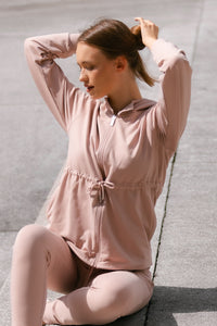 Supercomfort chaqueta con cremallera Shenseea